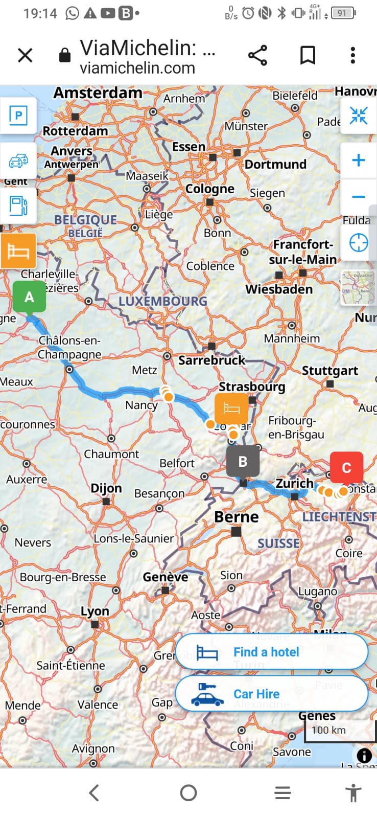 Map of Day 2